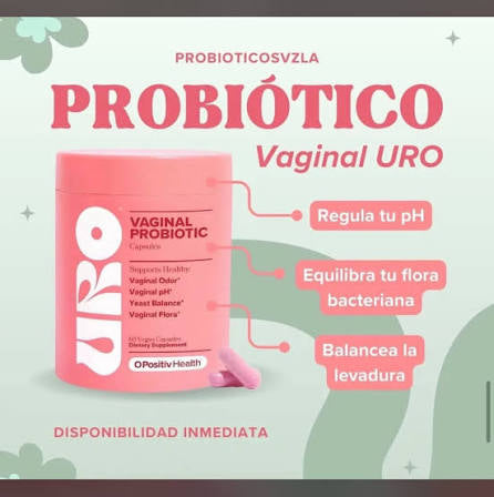 URO Vaginal probiotics para la salud vaginal de las mujeres equilibrio del pH